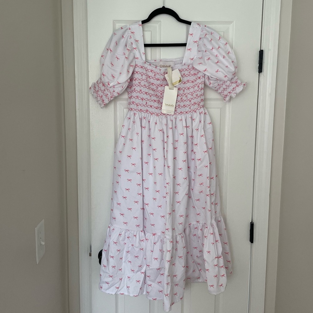 Dondolo Women’s Bow Dress NWT and box